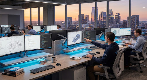 Quantive Systems engineers at work